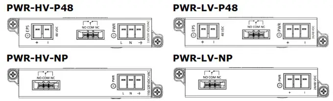 MOXA PT G7728 Industrial Rackmount Switch - Power Modules