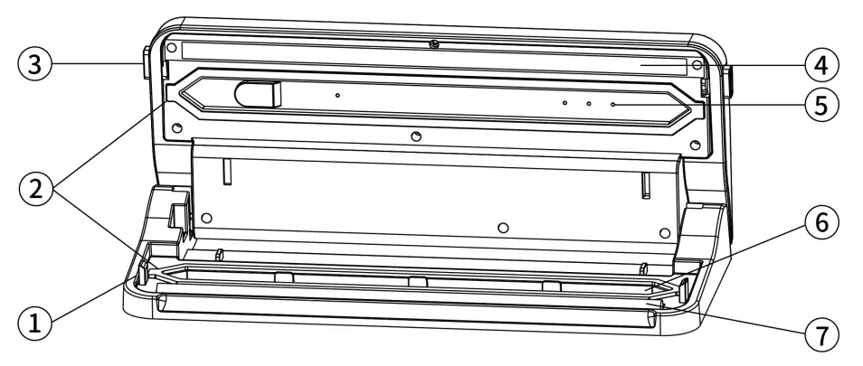 pendoo 32814564 Vacuum Sealer Machine-fig1