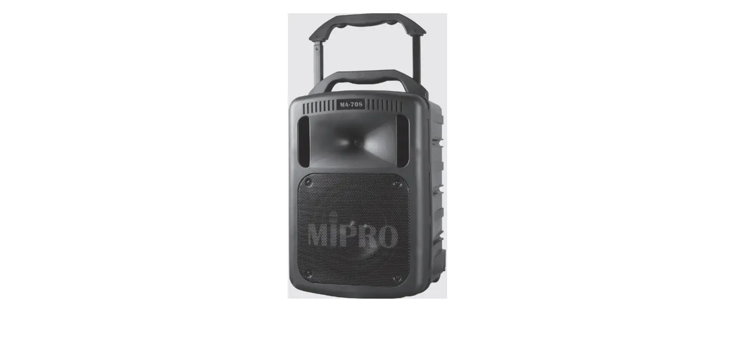 Mipro Ma-708 Extension Speaker User Guide