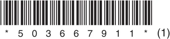SONY YY2957 - Bar Code