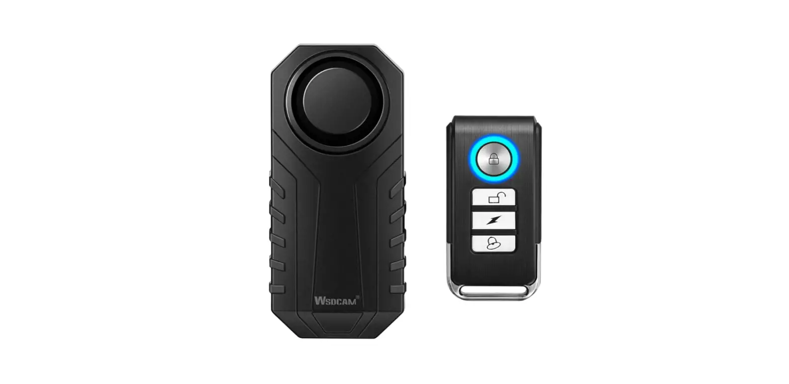 Wsdcam 113db Bike Alarm Wireless Vibration Motion Sensor Waterproof-complete Features/owner's Manual