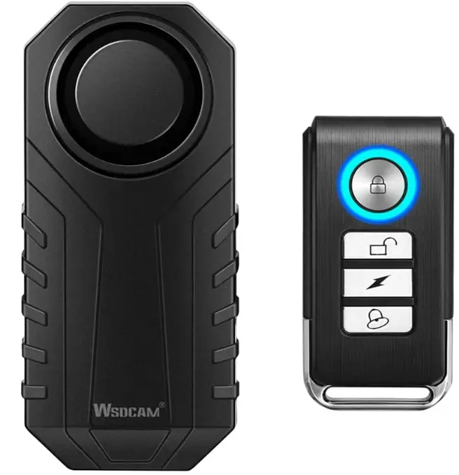 Wsdcam -13dB-Bike-Alarm-Wireless-Vibratio- Motion-Senso-Waterproof-image