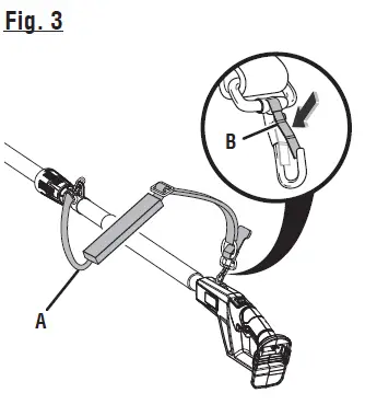 RYOBI-P26010BTLVNM-18V 18 Inch Cordless Battery-Pole-Hedge-Trimmer-FIG-3