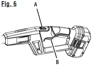 RYOBI-P26010BTLVNM-18V 18 Inch Cordless Battery-Pole-Hedge-Trimmer-FIG-6