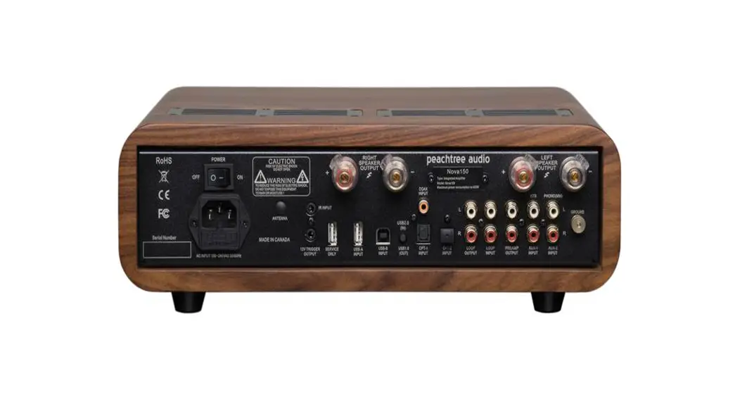 Skyfi Audio Nova150 Peachtree Integrated Amplifier With Reference Sabre Dac Owner's Manual