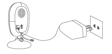 Simyke U0s Baby Monitor turn on