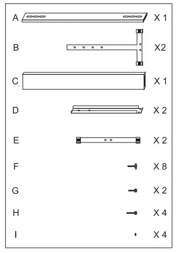 COSTWAY MU70009 61 Key Electronic Keyboard Piano with Lighted Keys and Bench - Assembly Instruction