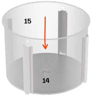 GRAINFATHER G40 G Series Brewing System Instruction Manual - ASSEMBLE THE GRAIN BASKET