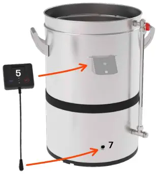 GRAINFATHER G40 G Series Brewing System Instruction Manual - ATTACHING THE CONTROLLER