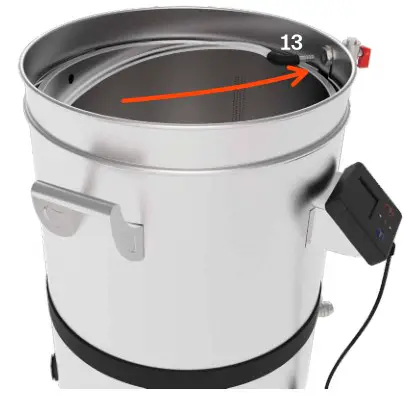 GRAINFATHER G40 G Series Brewing System Instruction Manual - INSTALL THE RECIRCULATION HOSE