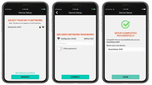 GRAINFATHER G40 G Series Brewing System Instruction Manual - Once your phone has successfully connected