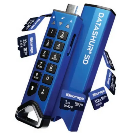 iStorage B09LVV68PS Datashur-SD Dual Pack