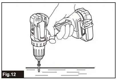 makita DDF485 Cordless Driver Drill fig 12