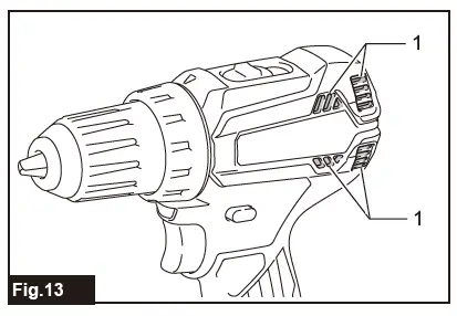 makita DDF485 Cordless Driver Drill fig 13