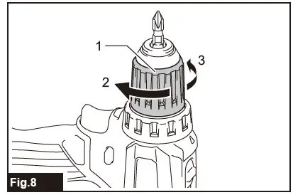 makita DDF485 Cordless Driver Drill fig 8