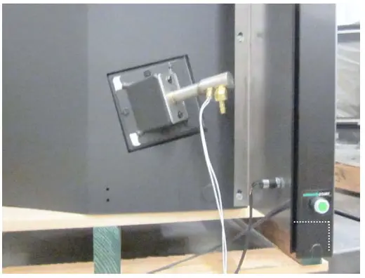 TRAVIS INDUSTRIES 94400952 Greenstart Igniter For Large Hybrid-Fyre Wood Insert - Affix the GreenStart sticker over the hole