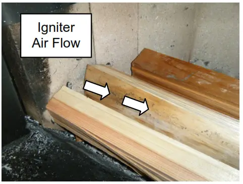 TRAVIS INDUSTRIES 94400952 Greenstart Igniter For Large Hybrid-Fyre Wood Insert - Igniter Air Flow