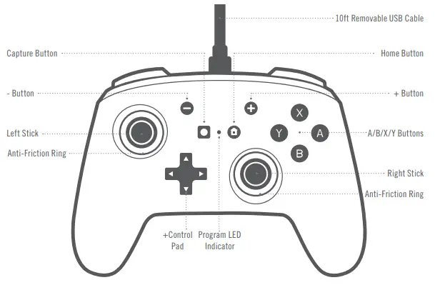 PowerA 34233744 Enhanced Wired Controller - fig