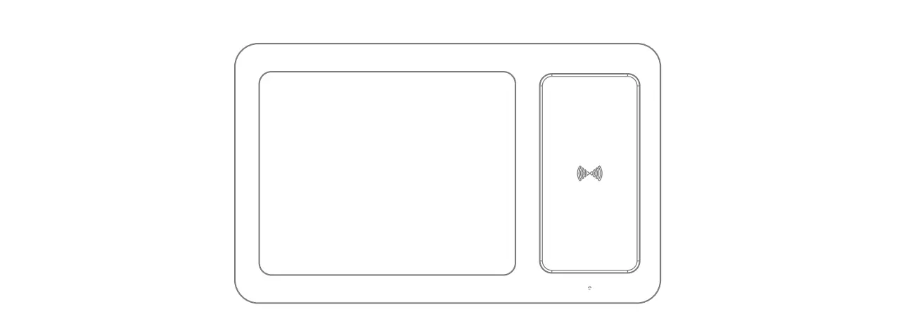 Gem Group 101519 Auden Bamboo Wireless Charging Mouse Pad User Manual