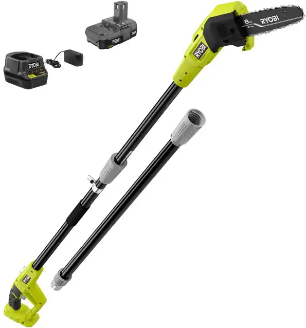 RYOBI P2501 18V Cordless Oil-Free Pole Saw
