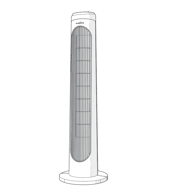 Nedis Fntr13cwt40 Tower Fan User Manual