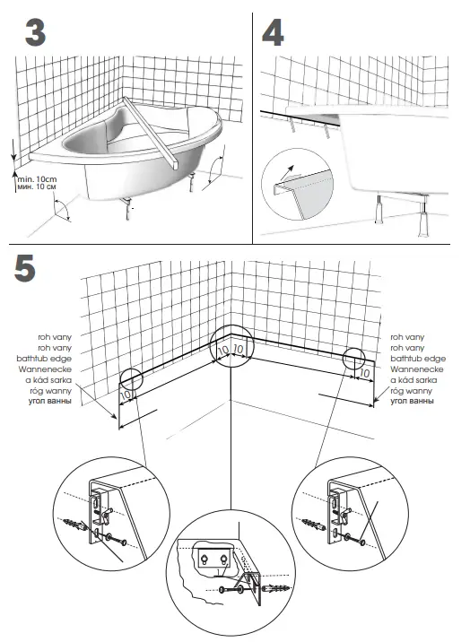 TEIKO-Dorado-Corner-bathtub-Nera-FIG-3