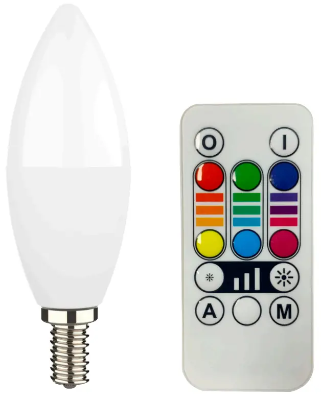 ANSLUT 014832 RGB WW Chandelier LED Bulb
