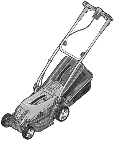 BOSCH ARM 33 Cordless Electric Lawnmower
