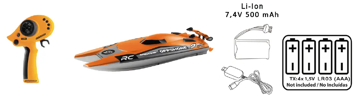 NH99040 NINCOCEAN Offshore 2.4GHz RTR fig 2