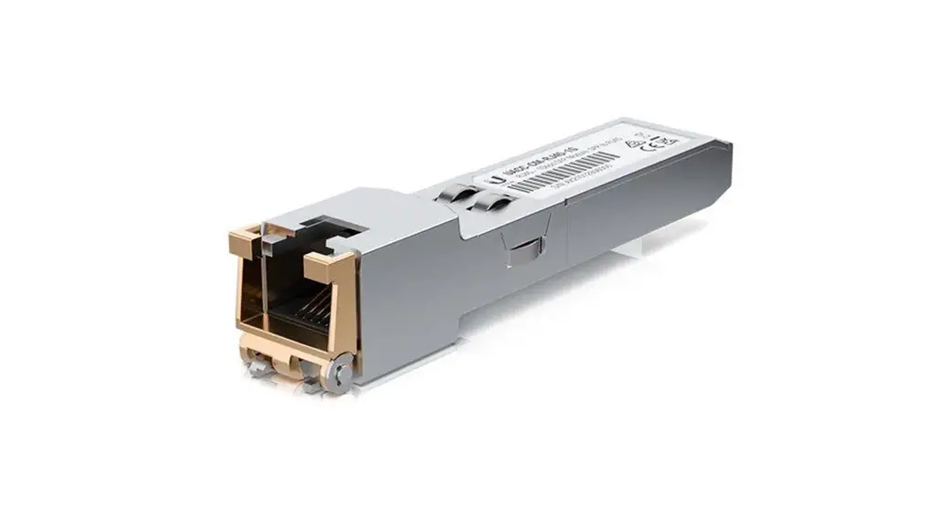 Ubiquiti Uacc-cm-rj45-mg Network Gigabit Sfp To Rj45 Adapter Module Instructions