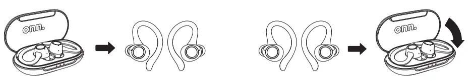 onn-AAABLK100024301-True-Wireless-Headphones-with-Charging-Case-FIG-2