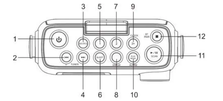 BERGSTROM K266 Waterproof CD Radio Player - Figure 2