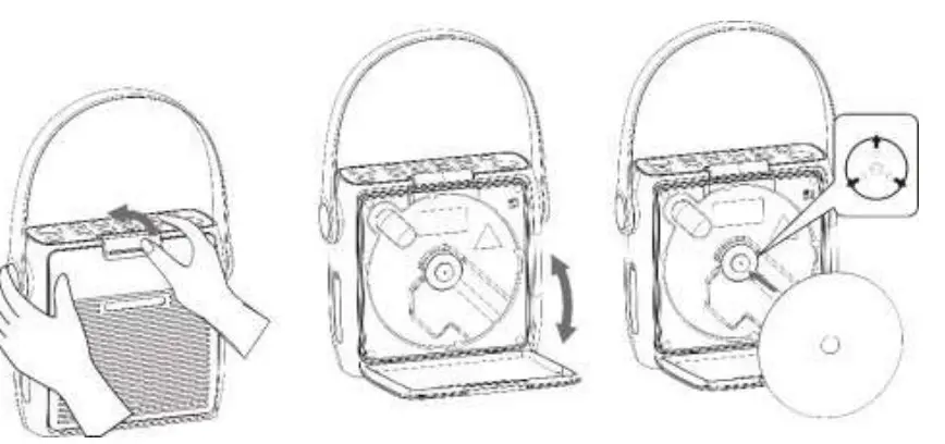 BERGSTROM K266 Waterproof CD Radio Player - Figure 6