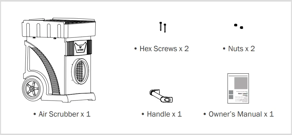 XPOWER AP-1500D Mega Air Purification - fig3