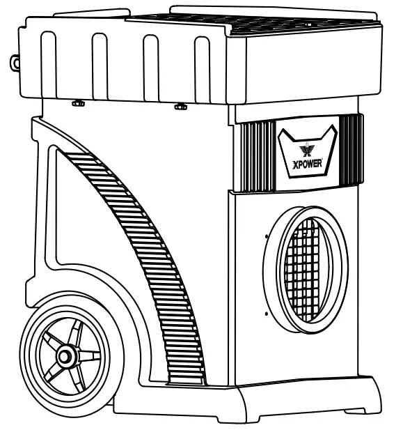 XPOWER AP-1500D Mega Air Purification