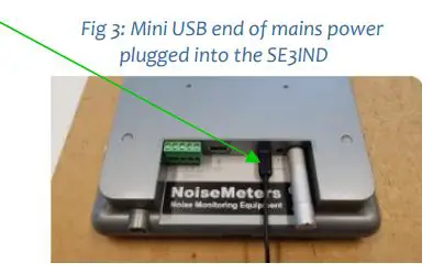 NoiseMeters SE3IND Advanced Noise Warning Sign 4