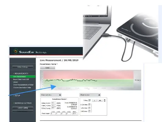 NoiseMeters SE3IND Advanced Noise Warning Sign 6