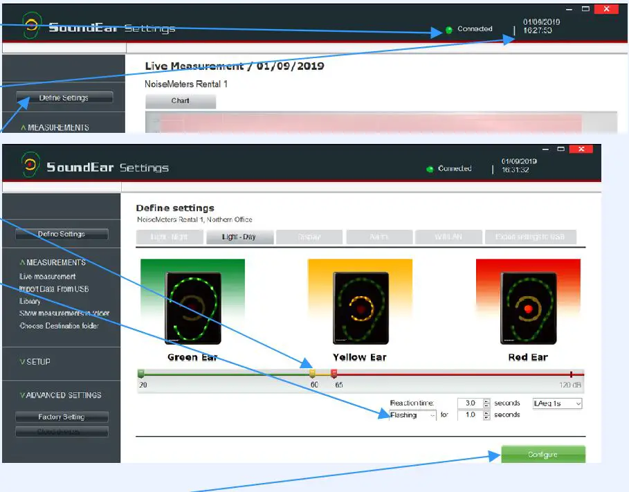 NoiseMeters SE3IND Advanced Noise Warning Sign 7