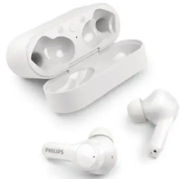 PHILIPS TAT3217WT True Wireless Headphones - Rich sound