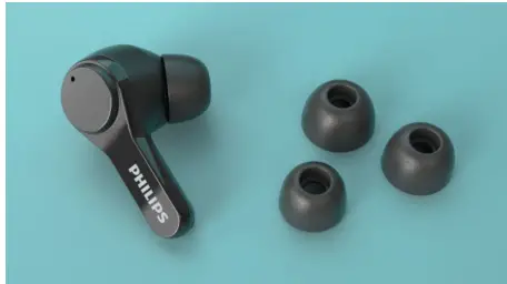 PHILIPS TAT3217WT True Wireless Headphones - comfortable in-ear fit