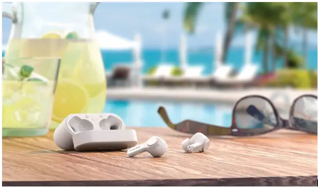 PHILIPS TAT3217WT True Wireless Headphones