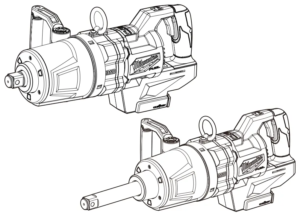 Milwaukee 2868 20 Fuel 1 Inch D Handle High Torque Impact Wrench