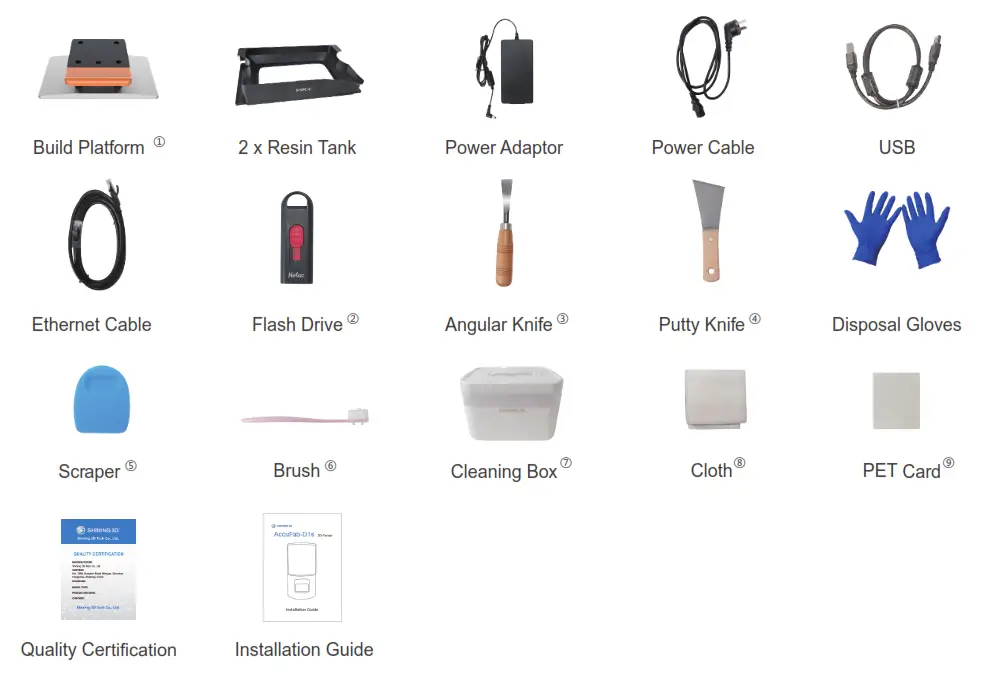 SHINING 3D AccuFab D1s Dental 3D Printer - fig