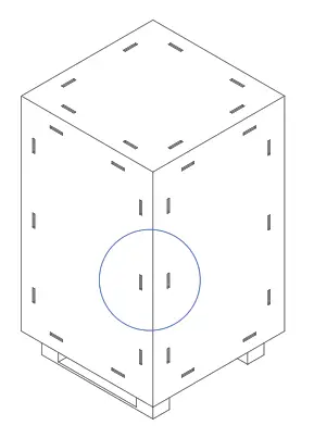 SHINING 3D AccuFabD1s Dental 3D Printer - wooden