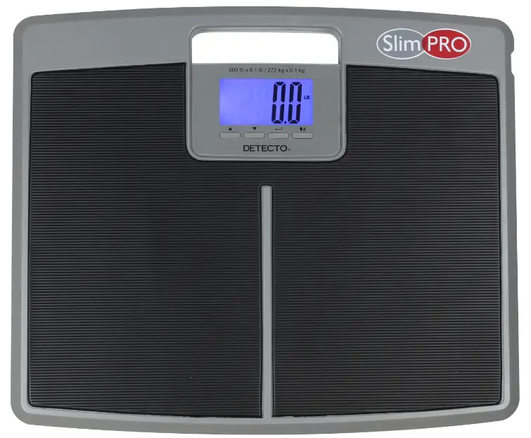 DETECTO SLIMPRO Talking Low Profile Health Scale