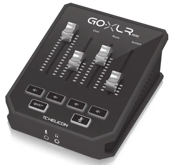 TCHELICOM GO XLR MINI - Cover