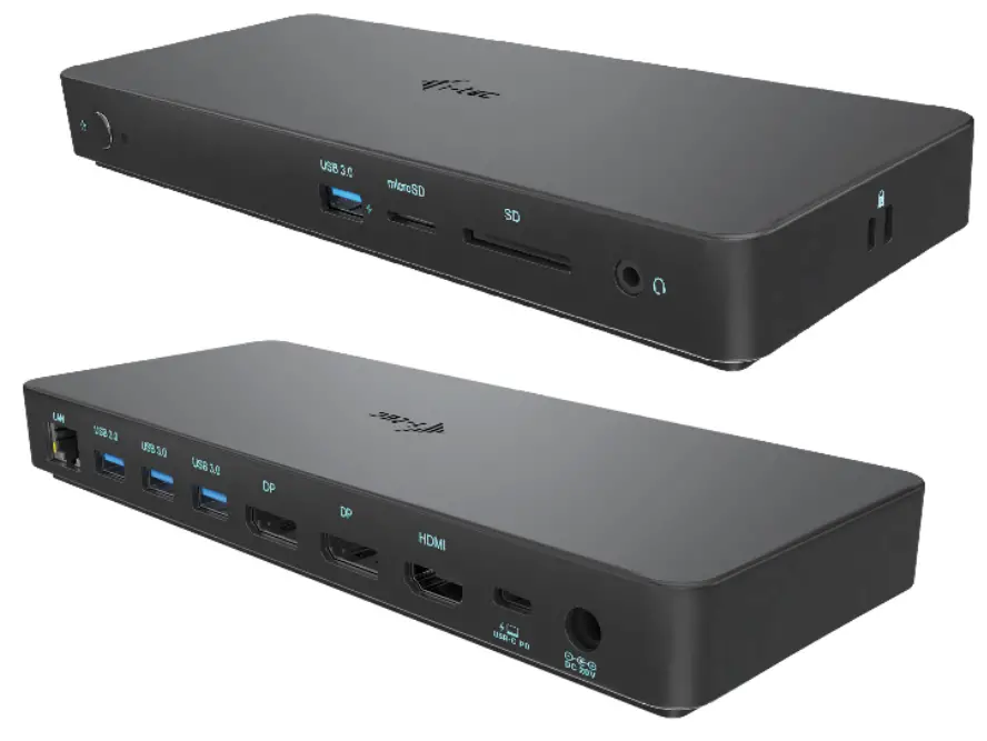 i tec C31TRIPLEDOCKPDPRO USB C Thunderbolt Triple Display Docking Station
