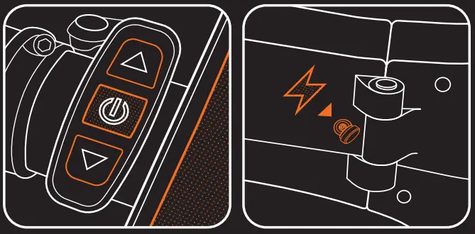 MiRiDER GB3 Folding Electric Bike - Power on