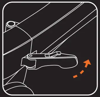 MiRiDER GB3 Folding Electric Bike - frame