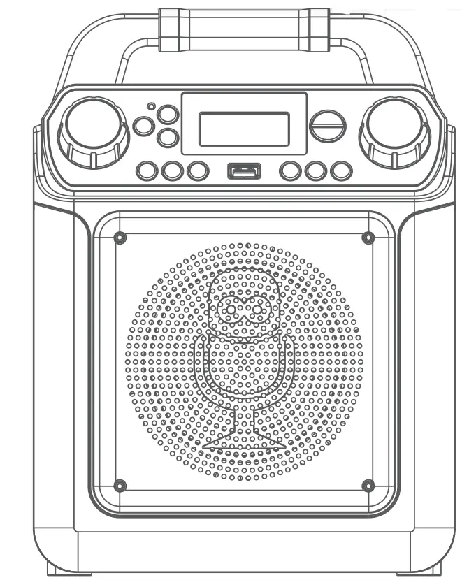 Singing-Machine-SML652B-KHDMI-Groove-Mini-Portable-Karaoke-System-product